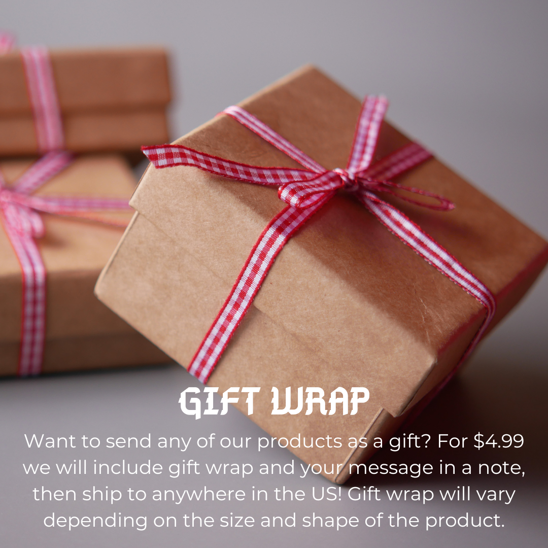 GIFT WRAP with Message - Send a Wrapped Gift with Love